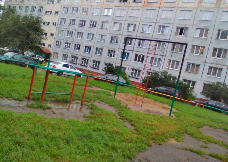 Площадка для воркаута в городе Кемерово №7218 Средняя Советская фото