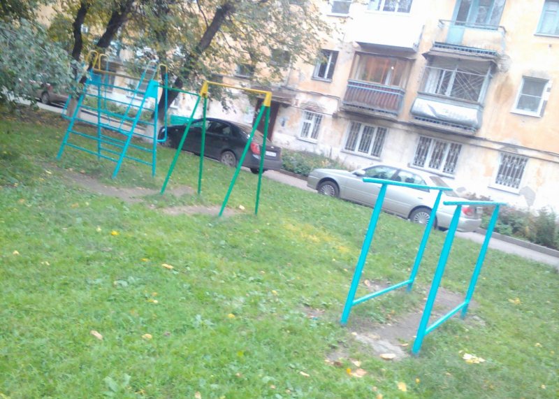 Площадка для воркаута в городе Кемерово №7447 Маленькая Советская фото