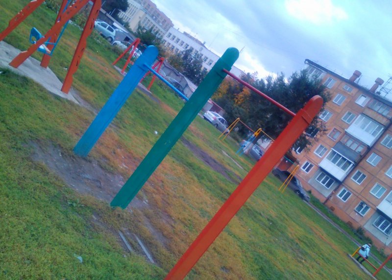Площадка для воркаута в городе Кемерово №7448 Маленькая Советская фото