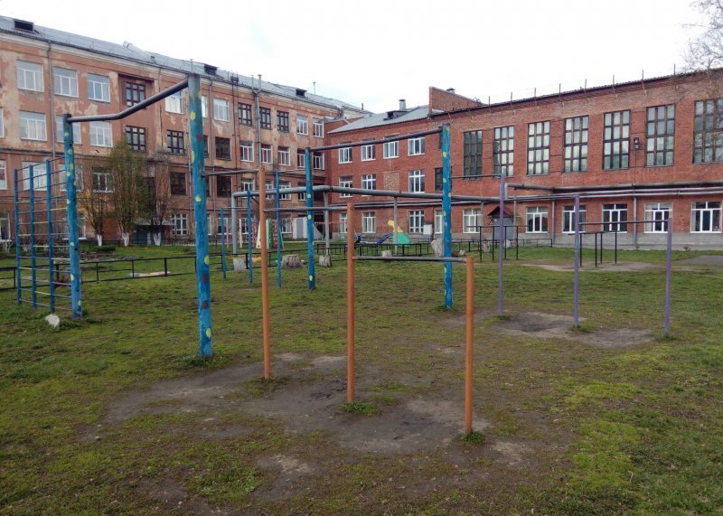 Площадка для воркаута в городе Кемерово №8651 Средняя Советская фото