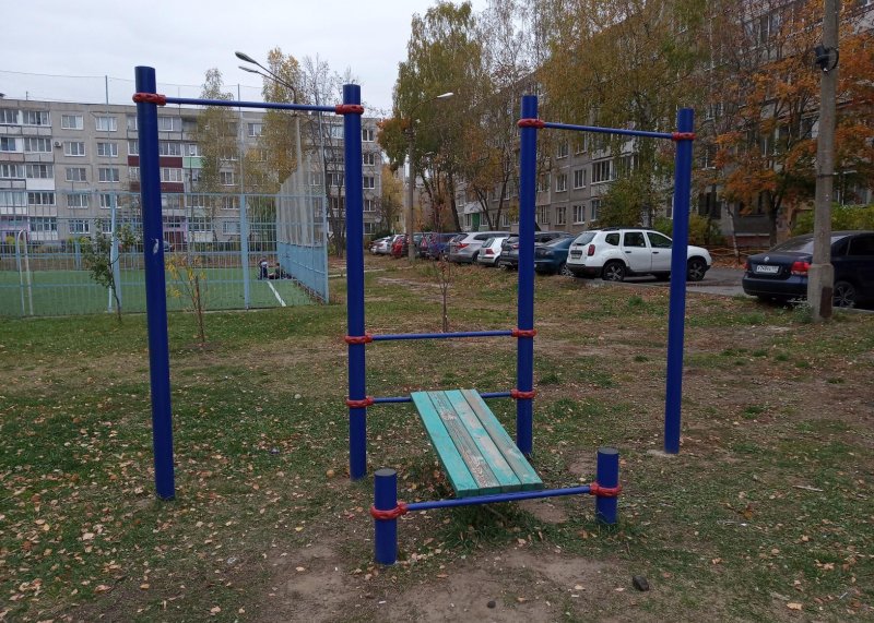Площадка для воркаута в городе Егорьевск №11053 Маленькая Хомуты фото