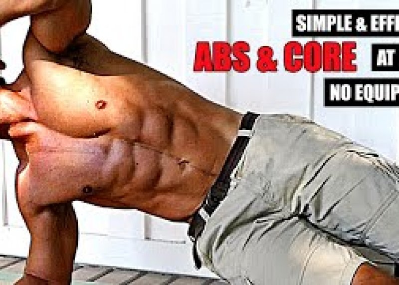 4 Simple & EFFECTIVE ABS/CORE Exercises at HOME without Equipment
