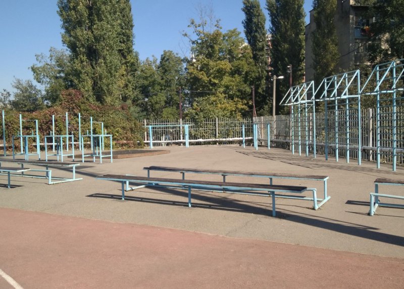 Площадка для воркаута в городе Краснодар №7684 Средняя Советская фото