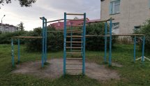 Площадка для воркаута в городе Южно-Сахалинск №12073 Маленькая Советская фото