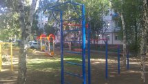 Площадка для воркаута в городе Иркутск №4581 Маленькая Хомуты фото