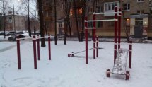 Площадка для воркаута в городе Москва №4609 Маленькая Хомуты фото