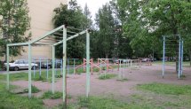 Площадка для воркаута в городе Санкт-Петербург №2973 Средняя Советская фото