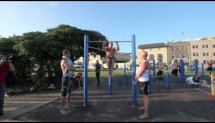 GUINNESS WORLD RECORD MUSCLE UPS OFFICIAL VIDEO