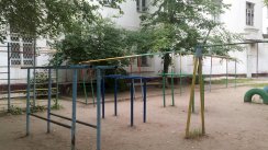 Площадка для воркаута в городе Алматы №190 Средняя Советская фото