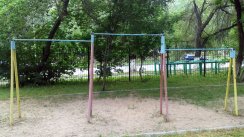 Площадка для воркаута в городе Алматы №190 Средняя Советская фото