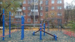 Площадка для воркаута в городе Солнечногорск №7806 Маленькая Хомуты фото