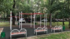 Площадка для воркаута в городе Москва №9741 Маленькая Хомуты фото