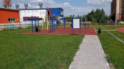 Площадка для воркаута в городе Егорьевск №9954 Маленькая Современная фото