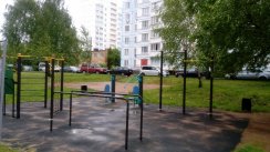 Площадка для воркаута в городе Зеленоград №10761 Маленькая Хомуты фото