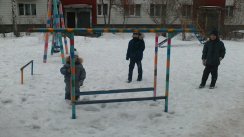 Площадка для воркаута в городе Искитим №4907 Маленькая Советская фото