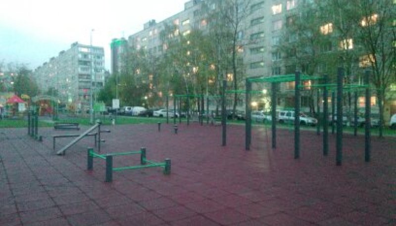 Площадка для воркаута в городе Санкт-Петербург №10720 Средняя Хомуты фото