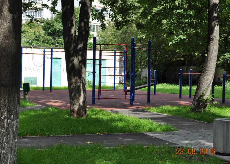 Площадка для воркаута в городе Видное №9162 Маленькая Хомуты фото
