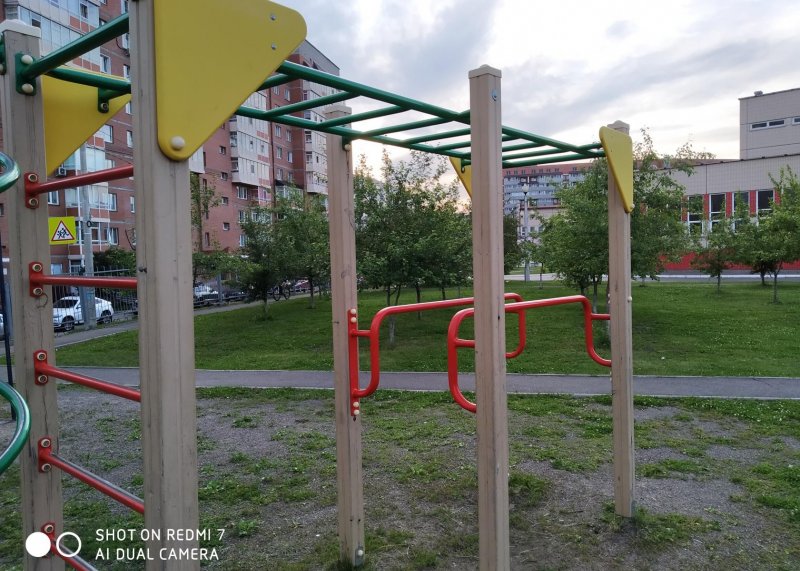 Площадка для воркаута в городе Красноярск №10815 Маленькая Советская фото