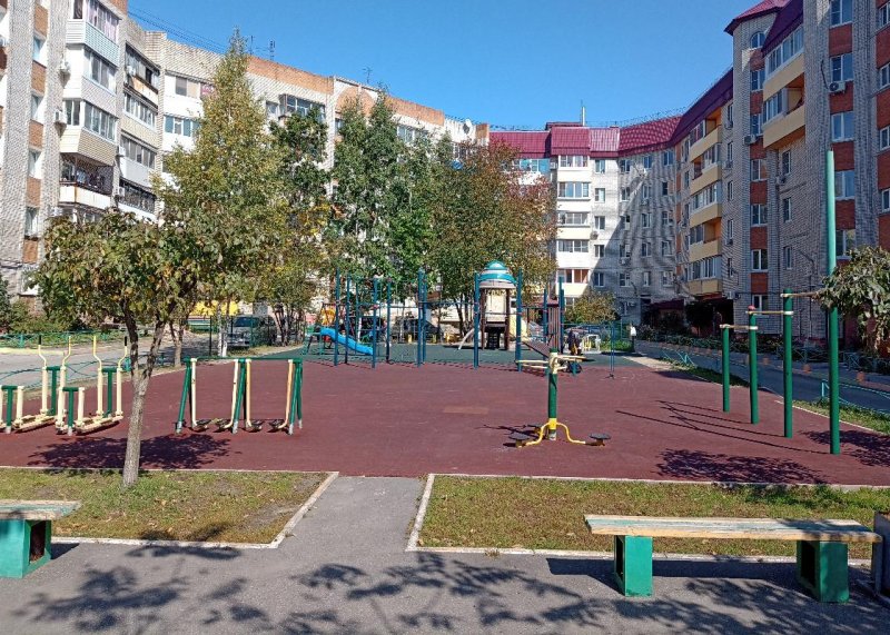 Площадка для воркаута в городе Хабаровск №12088 Маленькая Хомуты фото