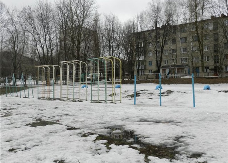 Площадка для воркаута в городе Железногорск (Курская область) №1518 Средняя Советская фото