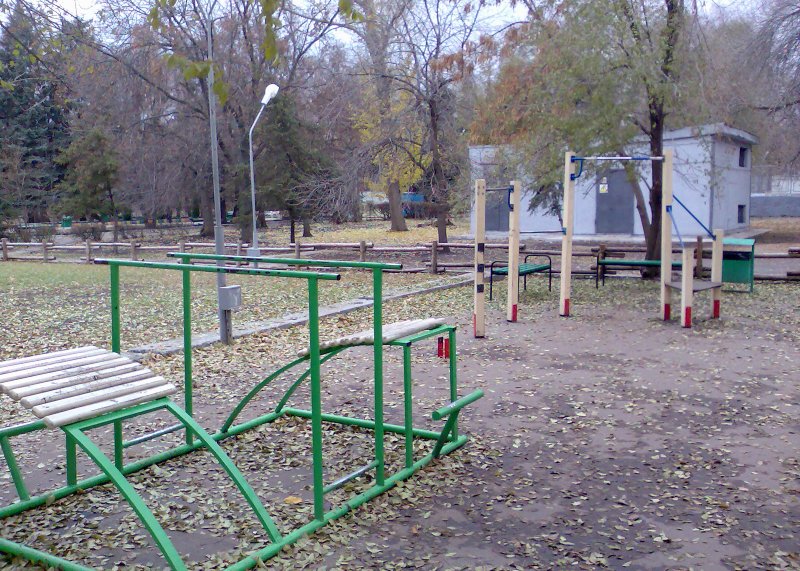 Площадка для воркаута в городе Саратов №4583 Средняя Советская фото