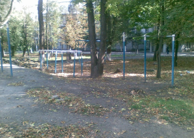 Площадка для воркаута в городе Днепр №1836 Средняя Советская фото