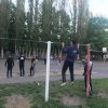Командная тренировка на спортивной площадке школы № 4 (Курчатов)