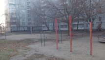 Площадка для воркаута в городе Запорожье №2611 Маленькая Советская фото