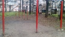 Площадка для воркаута в городе Йошкар-Ола №2121 Маленькая Советская фото