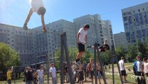 Площадка для воркаута в городе Набережные Челны №1131 Средняя Советская фото