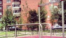 Площадка для воркаута в городе Санкт-Петербург №1980 Средняя Хомуты фото
