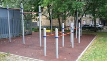 Площадка для воркаута в городе Москва №4214 Маленькая Хомуты фото