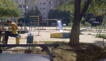 Площадка для воркаута в городе Запорожье №2420 Средняя Советская фото