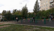 Площадка для воркаута в городе Березники №5569 Средняя Хомуты фото