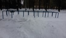 Площадка для воркаута в городе Москва №4929 Средняя Современная фото