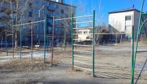 Площадка для воркаута в городе Чита №6349 Средняя Советская фото