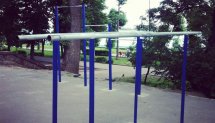 Площадка для воркаута в городе Саратов №6714 Маленькая Советская фото