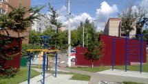 Площадка для воркаута в городе Ивантеевка №6871 Маленькая Советская фото