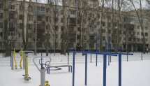 Площадка для воркаута в городе Санкт-Петербург №7166 Средняя Современная фото