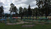 Площадка для воркаута в городе Железногорск (Красноярский край) №7281 Маленькая Советская фото