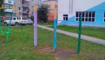 Площадка для воркаута в городе Кемерово №7444 Маленькая Советская фото