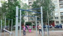 Площадка для воркаута в городе Санкт-Петербург №7494 Маленькая Хомуты фото
