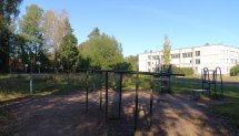 Площадка для воркаута в городе Вырица №7555 Средняя Советская фото