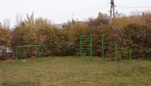 Площадка для воркаута в городе Новосибирск №7755 Маленькая Современная фото