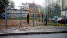 Площадка для воркаута в городе Киев №7833 Средняя Современная фото