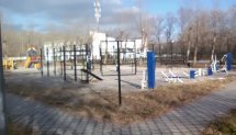 Площадка для воркаута в городе Челябинск №7854 Средняя Современная фото