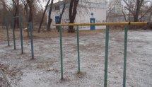 Площадка для воркаута в городе Челябинск №7916 Маленькая Советская фото
