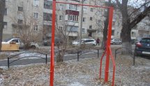 Площадка для воркаута в городе Челябинск №7919 Маленькая Советская фото