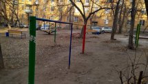 Площадка для воркаута в городе Челябинск №7965 Маленькая Советская фото