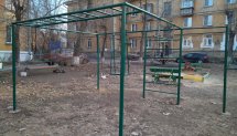 Площадка для воркаута в городе Челябинск №7969 Маленькая Советская фото